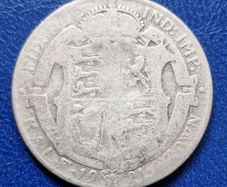 United Kingdom 1921 Half Crown - George V 2nd type Silver coin