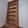 Solid Wood Tall Bookcase Image 7