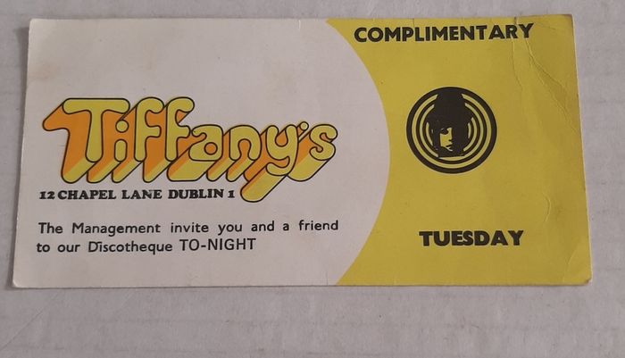 Disco ticket Tiffneys from late 60's