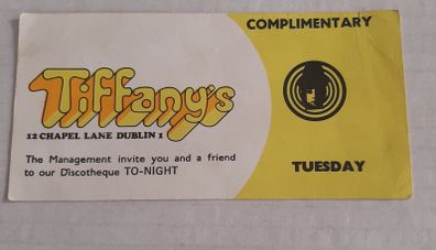 Disco ticket Tiffneys from late 60's