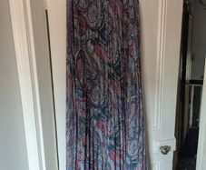 Ted baker paisley maxi skirt