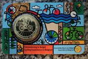 Belgium 2.5 Euro Brilliant Uncirculated Coin 2023 - Cycling experience in Belgium - Belgian Coincard Catalogue