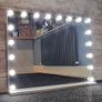 LED Makeup Cosmetic Mirror 80cm Charging Port Dual LED Light Image 7