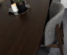 Scandinavian Oak Dining table, Ex Display Like New