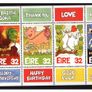 1997 Ireland Greetings Commemorative Stamp Booklet Mint Never Hinged (MNH). Hibernian HB57.  Images of Panes shown Image 3