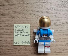 lego cty1424 lunar research astronaut, 60349