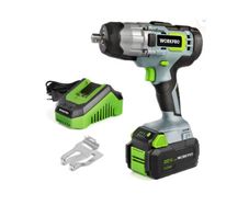 WORKPRO 18V Cordless Impact Wrench 300NM with 4.0Ah Battery