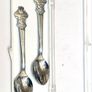 Rolex Tea Spoons Pair Bucherer of Switzerland Lugano Vintage Image 3