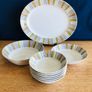 Six Vintage Retro Sienna 1960's Midwinter Bowls Image 3