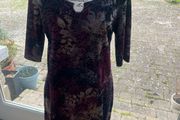Wax Velveteen Dress