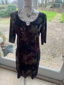 Wax Velveteen Dress