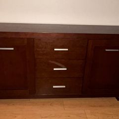 Large tv unit and display cabinet