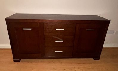 Large tv unit and display cabinet