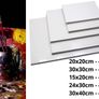 20pcs Canvas Panels (15x20-4pk, 24x30-4pk, 30x40-4pk, 20x20-4pk, 30x30-4pk) 3mm Blank Artist Canvas Board / 280GSM/ 100% Cotton/Triple Primed/Acid Free/Medium Grain- Acrylic & Oil Painting Image 2