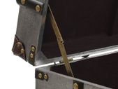 Coffee Table MDF and Aluminium 102x51x47.5 cm