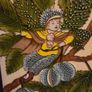 Vintage Ceramic painted "Chestnut Fairy" Image 2