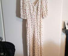 Mint velvet strawberry jumpsuit