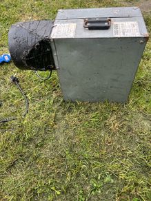 Bouncy castle blower