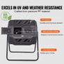 Double Chamber Drum Composter 160 Litres Black Rotatable Image 9