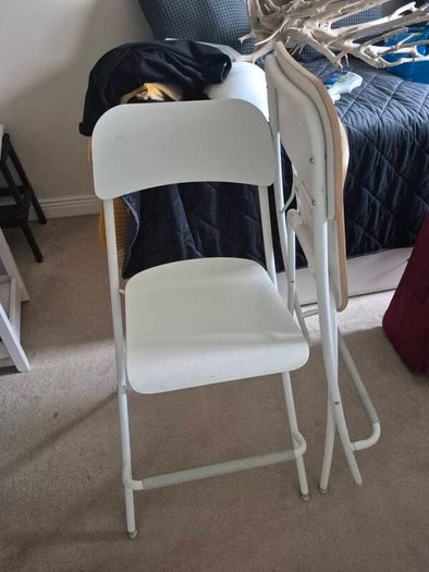 White Folding Chairs