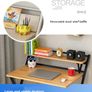 Household Folding Computer Desk Bureau Desks Study Table Save Space Simple Style Notebook Laptop Office Desktop Standing Desk Image 3