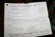 Antique War Stock 1919
