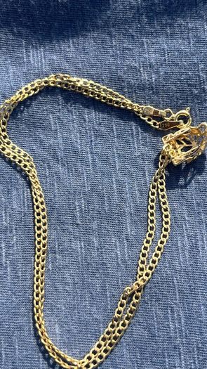 18k chain Cartier panther whit natural diamonds