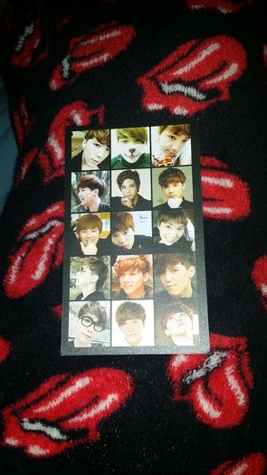 Korean popstar cards