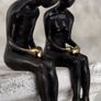 Male & Female - Bronze With Gold Accents Image 6