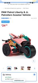 paw patrol - Liberty Patrollers scooter vahicle