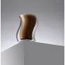 JoyJolt Pivot Double Wall Insulated 220ml Coffee Glasses - Set of 2 Image 3