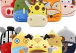 Kids 3d Animal Backpack Plush Childrens Boys Girls Toddler Cartoon School Bag Rucksack