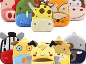 Kids 3d Animal Backpack Plush Childrens Boys Girls Toddler Cartoon School Bag Rucksack