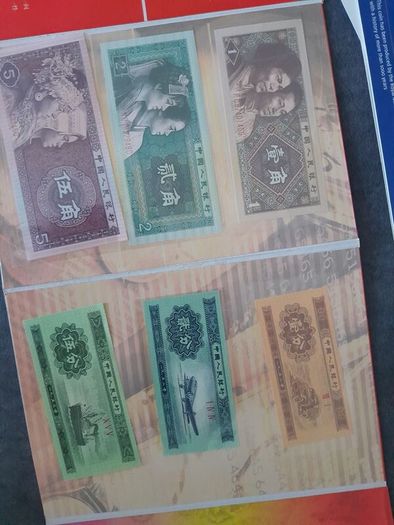few coins and notes
