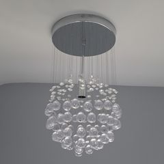 Crystal pendant ceiling light