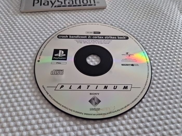 Crash Bandicoot 2 PlayStation1 Ps1 PlayStation2 Ps2 Games Original