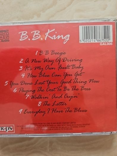 B B. King CD  - Lonely Nights