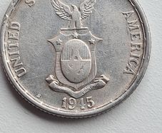 Silver Philippines 50cent USA .