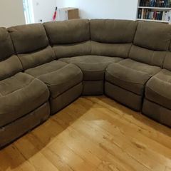 Sofa - 6 seater recliner corner sofa