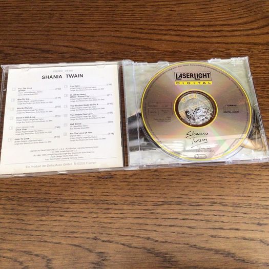 Shania Twain for the love of him  CD