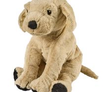 Dog Teddy Plush Toy - Soft toy, dog/golden retriever, 40 cm