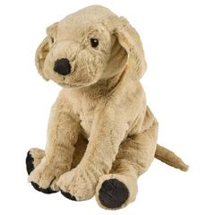 Dog Teddy Plush Toy - Soft toy, dog/golden retriever, 40 cm