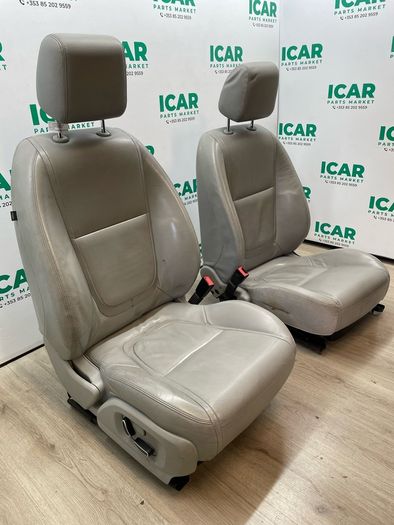 Jaguar XF X250 Premium Seats Beige Leather Driver seat Passenger Seat Rear Seats