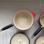 Le Creuset Cast Iron Saucepan Set 16cm, 18cm & 20cm Image 3