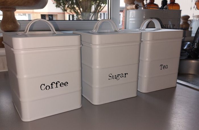 Tea Coffee Sugar Canisters