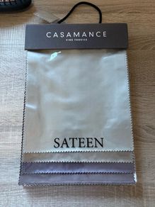 Fabric book satin