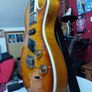 Epiphone Nighthawk Custom Reissue Trans Amber Image 2