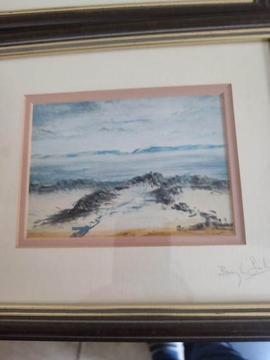 Set Of 4 Framed And Signed Photo Prints By Baryl Suitor Irish Artist.