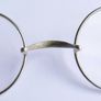 Antique wire rimmed glasses, Ben Franklin style, 1800s,With Original Case Image 6
