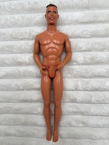 Vintage Ken Barbie Mattel Body 1968 Head 1990 B22 Damaged body, legs head Used Please see pictures